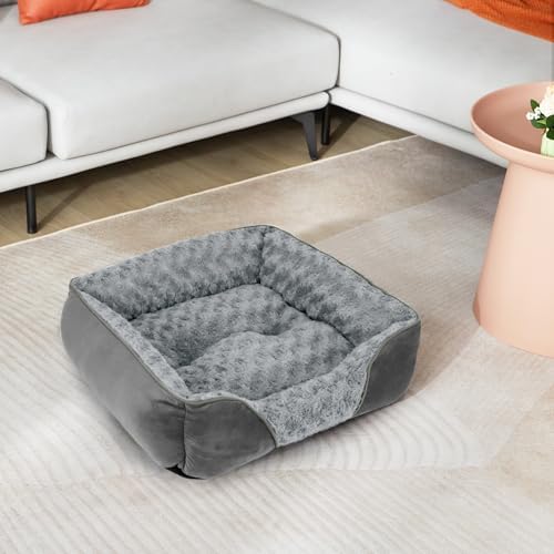 INVENHO Medium Dog Bed Rectangle Washable Orthopedic Soft Calming Sleeping - Image 7