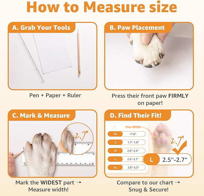 Double Sides Non-Slip Dog Socks to Prevent Licking Paws - Strong Traction for Hardwood Floors, Senior Dogs, Paw Protector, Dog Socks with Grippers - Black