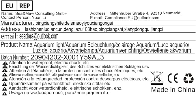 Led Aquarium Light for Plants-Full Spectrum Fish Tank Light with Timer Auto On/Off, 18-24 Inch, Adjustable Brightness, White Blue Red Green Pink LEDs with Extendable Brackets for Freshwater