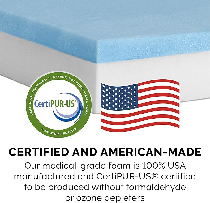 Furhaven Cooling Gel Dog Bed for Medium/Small Dogs w/ Removable Bolsters & Washable Cover, For Dogs Up to 35 lbs - Pinsonic Quilted Paw L Shaped Chaise - Bluestone, Medium