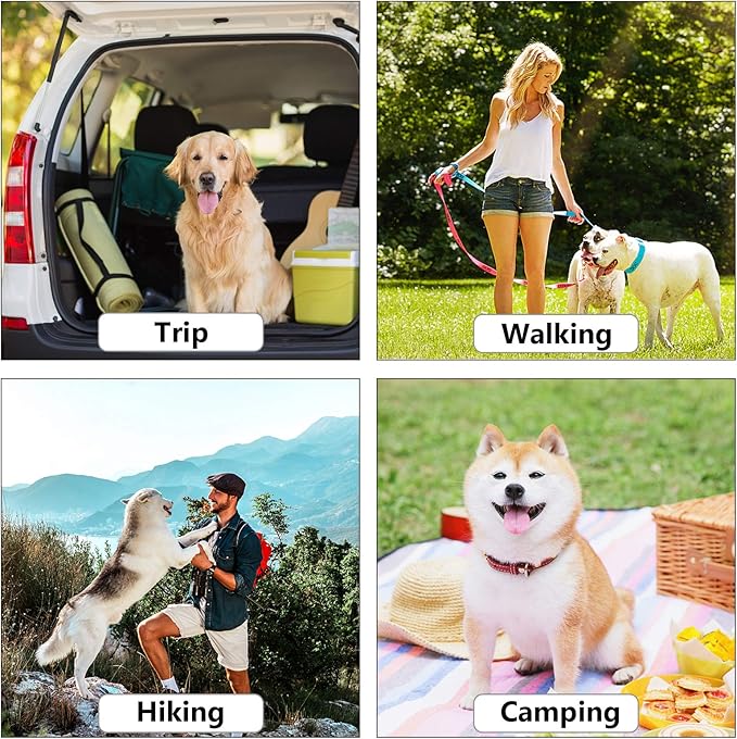 Dog Poop Bags, 60 Rolls / 900 Count Dog Waste Bags with Dispenser and Leash Clip, Unscented, Extra Thick and Strong Poop Bags for Dogs