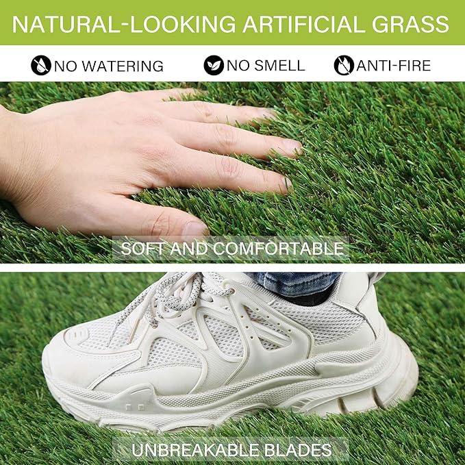Dogs Grass for Potty Training, Artificial Grass for Dogs Puppy Fake Grass Pads 3×5ft Large Supplies Pets Litter Rugs for Puppy Training