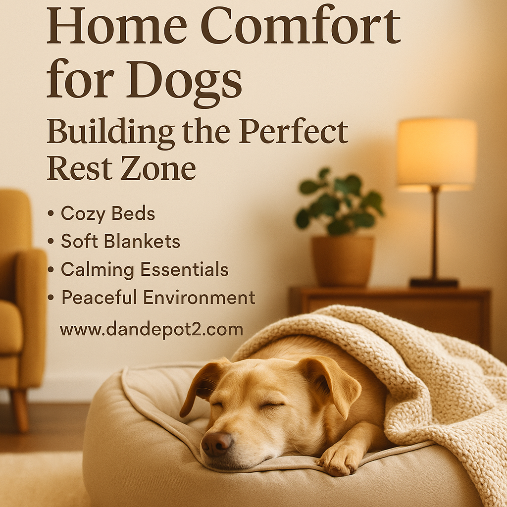 🛏️ Home Comfort for Dogs: Building the Perfect Rest Zone