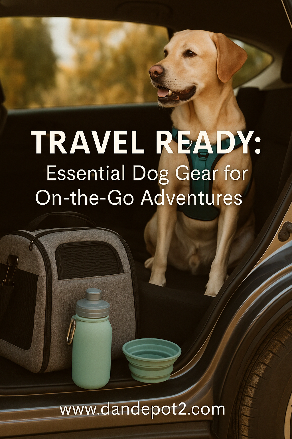 🐕‍🦺 Travel Ready: Essential Dog Gear for On-the-Go Adventures