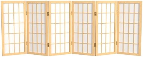 2 ft. Short Desktop Window Pane Shoji Screen by RedLantern