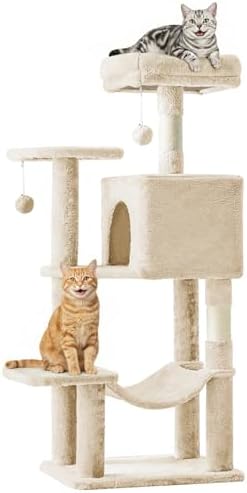 Sweetcrispy 44 Inch Cat Tree Tower by Sweetcrispy