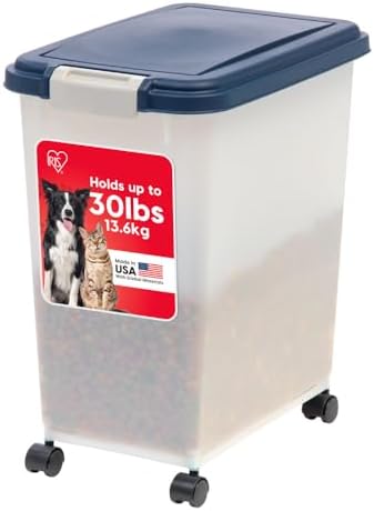 IRIS USA Dog Food Storage Container, Made in USA by IRISUSA