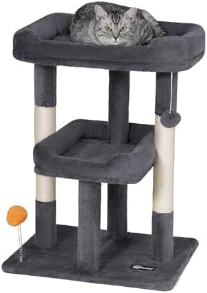 FourFurPets Small Cat Tree, Cat Tower by FourFurPets