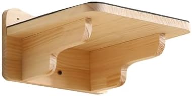 SHENGOCASE 9.8" x 9.8" Solid Wood Wall Mounted Large Cat Steps - Image 3