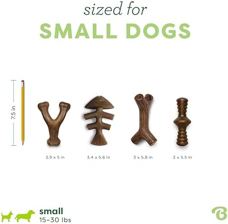 Benebone Small 4-Count Dog Toys - Image 4