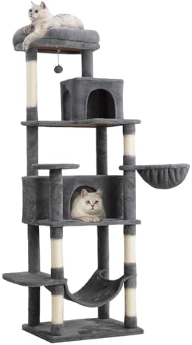 Multi-Level Cat Tree, 69 Inches Tall Cat Tower by cattree