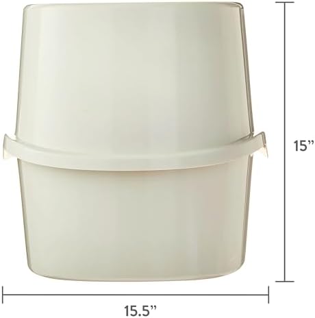 Odor-Control top Entry cat Litter Box, Easy-Clean Split cat Litter Container - Image 4