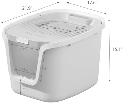 Seamless Molded Cat Litter Box - Image 3