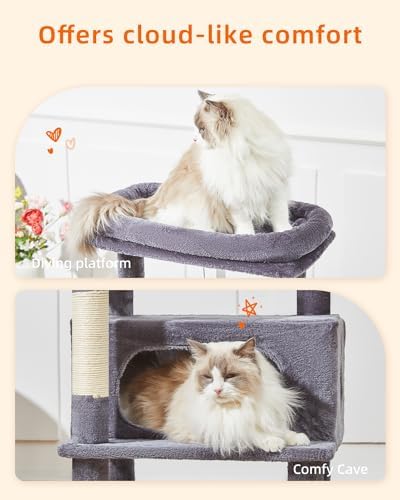 Taoqimiao Cat Tree, 49In Cat Tower - Image 6