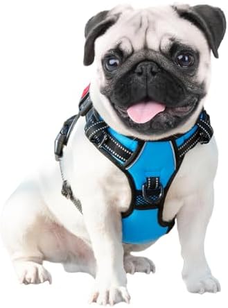 PHOEPET No Pull Dog Harnesses for Small Dogs Reflective Adjustable - Image 4