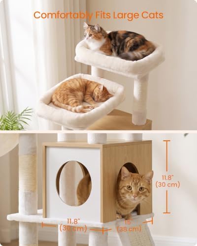 Feandrea Tall Cat Tree, 6-Tier Cat Tower - Image 4