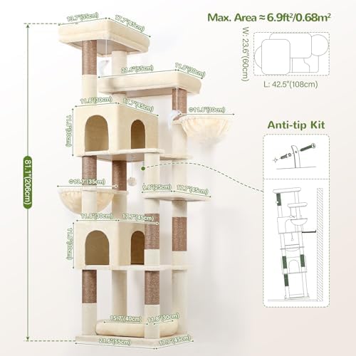 Globlazer Sturdy Extra Large Cat Tower - Image 6