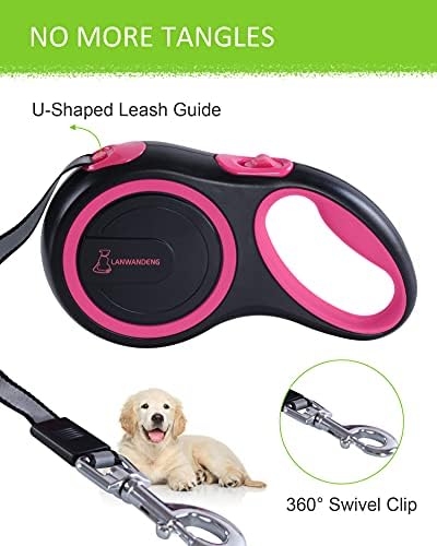 26FT Heavy Duty Retractable Dog Leash - Image 4