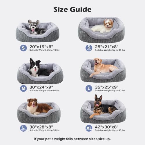 INVENHO XL Dog Beds Large Sized Dog, Washable Orthopedic Warming Soft Sleeping - Image 5