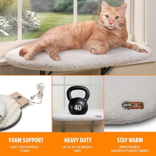 K&H Cat Window Perch, Heated Kitty Sill, Safety Listed - Image 4