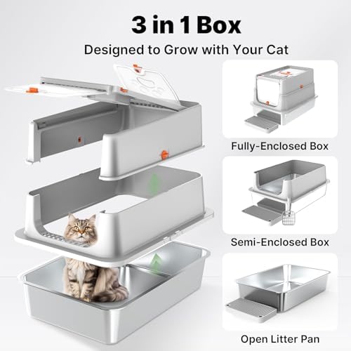 Stainless Steel Litter Box - Image 6