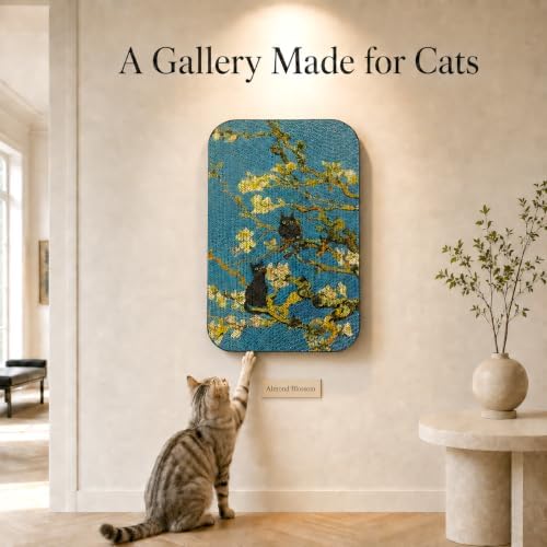 Cat Wall Scratcher, Art Cat Scratching Board - Image 6
