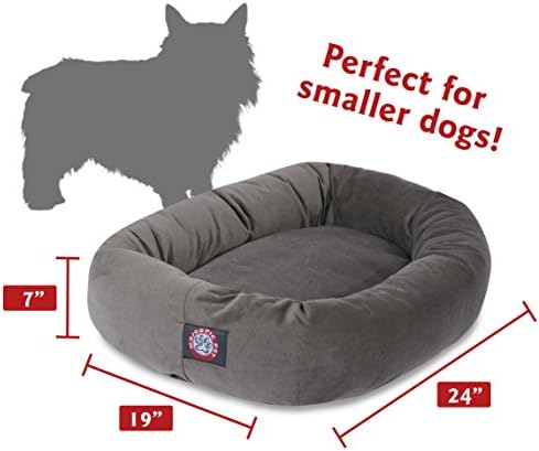 Majestic Pet Suede Calming Dog Bed, 24 Inch Small - Image 3