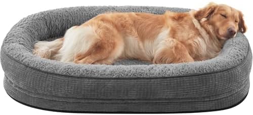 JOEJOY Orthopedic Dog Beds Large Sized Dog, XL Egg-Crate Memory Foam Pet Couch by JOEJOY