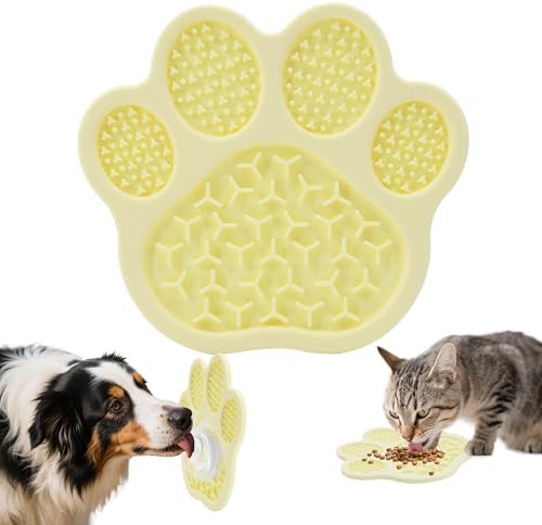 Lick Mat for Dogs and Cats, Slow Feeder Mats by PawSailor