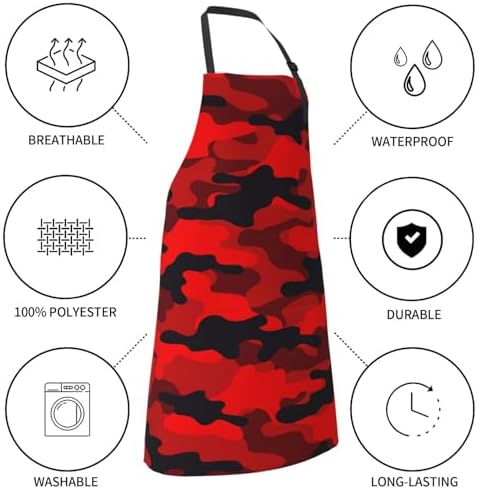 Waterproof Apron For Adults Chef Bib - Image 6