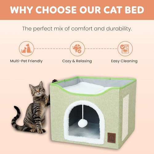 EverBrightly Cat Condo Bed | Foldable Pet Cave - Image 2