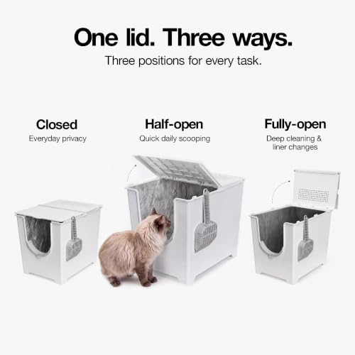 Modkat Flip Covered Cat Litter Box Starter Kit Bundle - Image 4