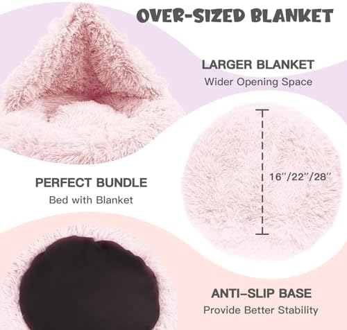 Himax 26in Covered Medium Dog Bed - Image 4