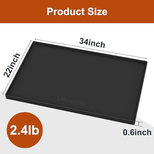 34" x 22" Extra Thick Silicone Mat Waterproof - Image 7
