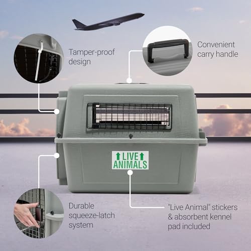 Petmate Sky Kennel for Air Travel, 21in Dog Crate for Pets up to 15lbs - Image 5