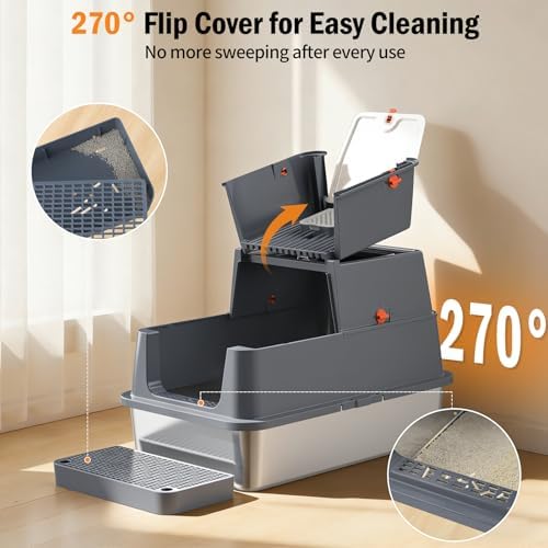 Stainless Steel Litter Box - Image 2