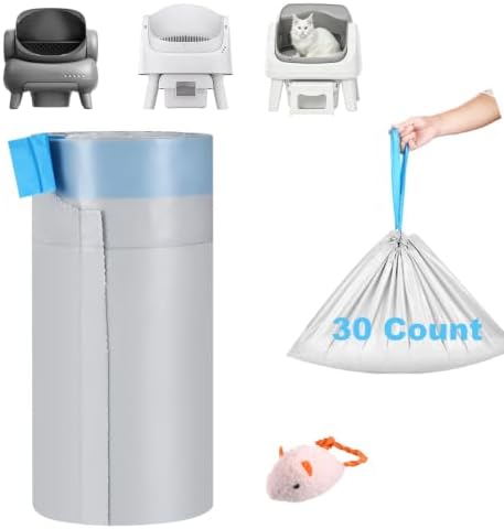 30 Count 27"x13" Cat Litter Bags Compatible by KropBom