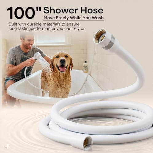Premium Filtered Dog Shower Attachment, 3-Mode Shower Head - Image 6