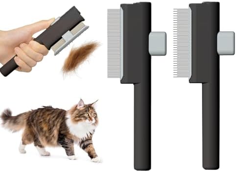 Marchul 2Pcs Pet Comb Flea Comb Set by Marchul