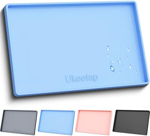 19" x 12" Extra Thick Silicone Mat Waterproof by ukeetap