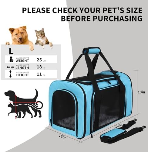 Carriers Soft-Sided Pet Carrier Large Carrier - Image 5
