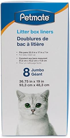 Petmate, Litter Pan Boxed Liners, 8 Pack by Petmate