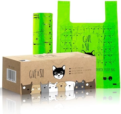Certified Home Compostable Cat Litter Bags by GAS