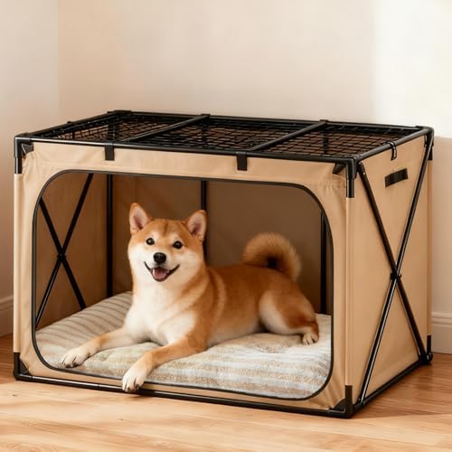 FURTIME Washable XL Dog Bed for Extra Large Dogs, Deluxe Dog Crate Beds - Image 4