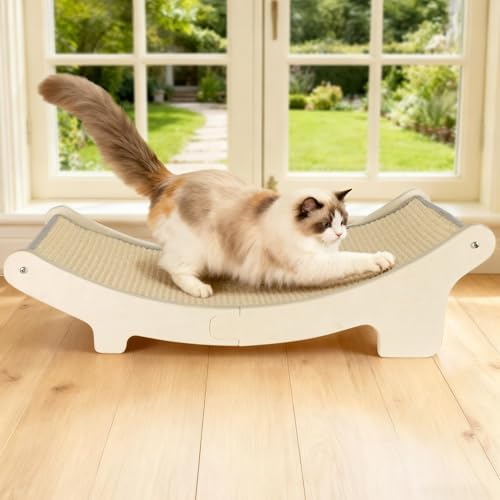 HOTEAGLE Cat Scratcher Bed for Indoor Cats, Upgraded Thicken Support Rods by MoreThanFireALifestyle