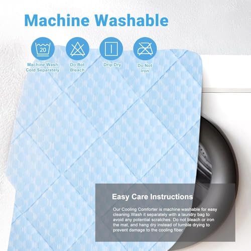 Cooling Mat for Dogs, Thick & Double-Sided Dog Cooling Mat, Self-Cooling Dog Bed - Image 6