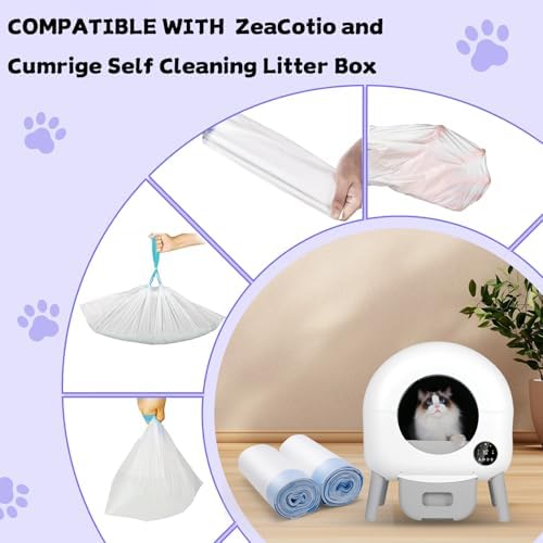 40 Count 26" x 11.8" Cat Litter Box Liners - Image 3