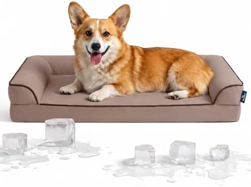 Cooling Dog Bed for Medium Dogs by blunique
