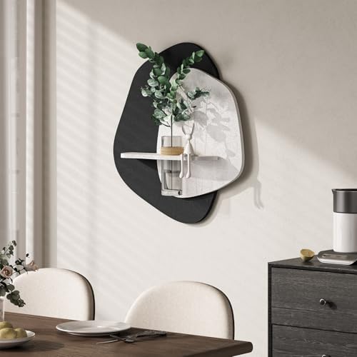 3D Textured Black and White Abstract Wall Art - Image 4