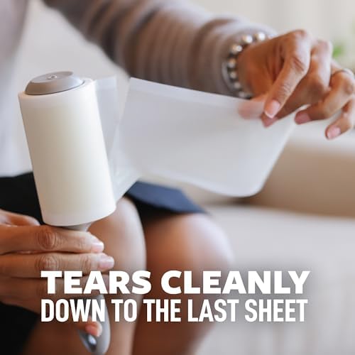 Scotch-Brite Everyday Clean Lint Roller, 300 Sheets Total, 3 Pack - Image 5